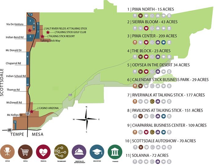 Map of EDD